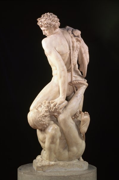 Ära som besegrar svek, 1561 (marmor) (se även 79838) av Vincenzo Danti