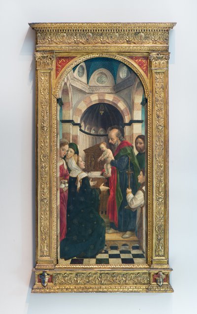 Presentation av Jesus vid templet, ca 1470 (tempera på panel) av Vincenzo Foppa