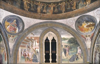 Scener från Sankt Peters martyr, 1466-1468 av Vincenzo Foppa