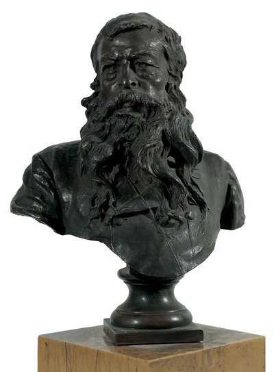 Byst av målare Meissonier av Vincenzo Gemito