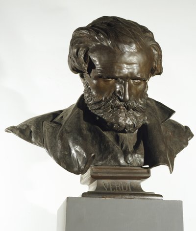 Giuseppe Verdi (brons) av Vincenzo Gemito