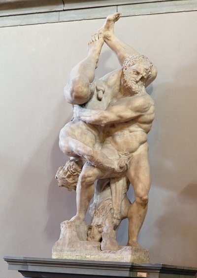 Herkules och Diomedes, ca 1560 (marmor) av Vincenzo di Raffaello de