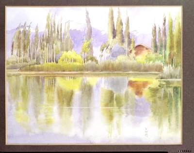 Lake Dal, Kashmir av Violet M. Minchin
