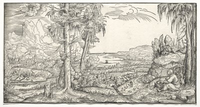 St John på ön Patmos av Virgil Solis