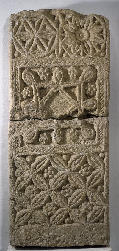 Visigotisk gravsten, 500-600-tal av Visigothic