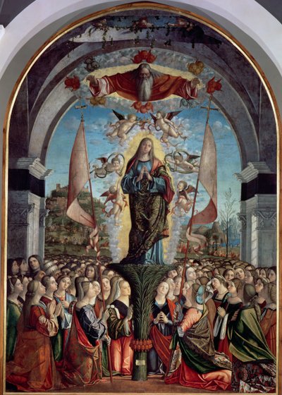 Glorifiering av den heliga Ursula och hennes följeslagare av Vittore Carpaccio
