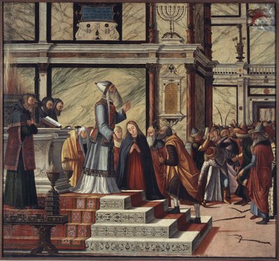 Jungfruns äktenskap av Vittore Carpaccio