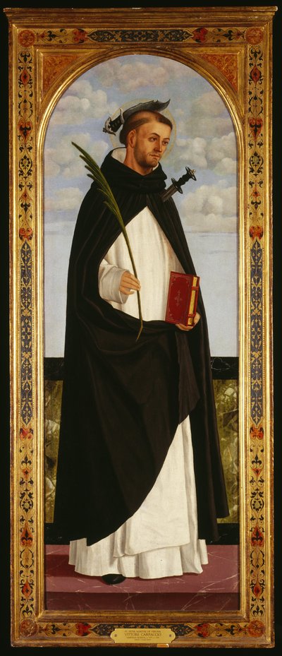 Sankt Peter Martyr av Vittore Carpaccio
