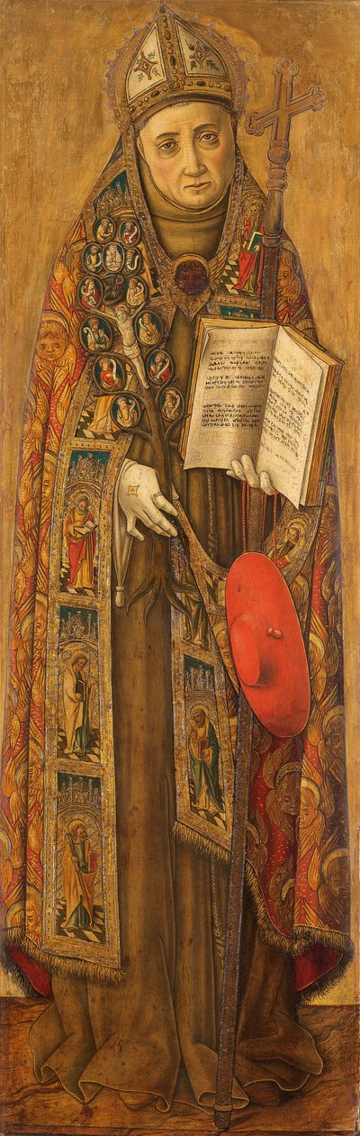 St Bonaventura av Vittore Crivelli
