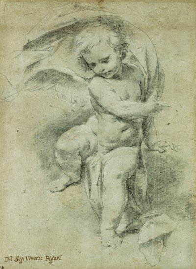 En ängel, av Vittorio Maria Bigari