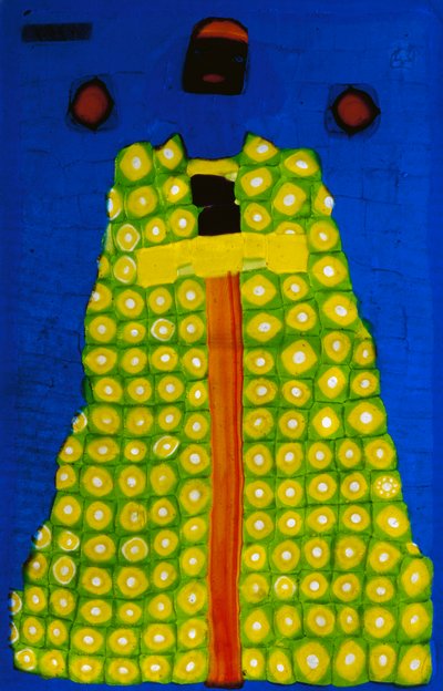 Barbaro, av Vittorio Zecchin (1878-1947), mosaikglasplatta skapad av Artisti Barovier för Venedigbiennalen 1914. Italien, 1900-talet. av Vittorio Zecchin