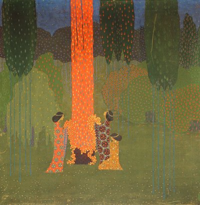 Mystiskt möte av Vittorio Zecchin