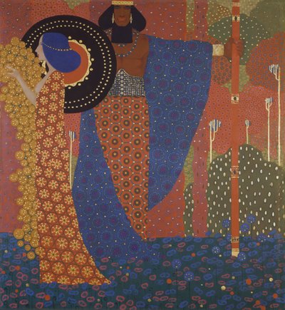Prinsessa och krigare av Vittorio Zecchin