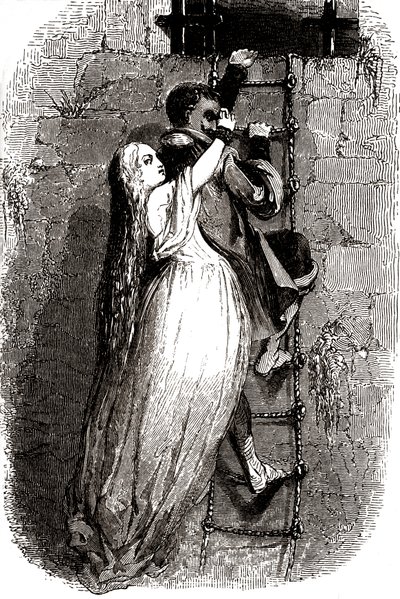 Milady de Winters flykt av Vivant (after) Beauce