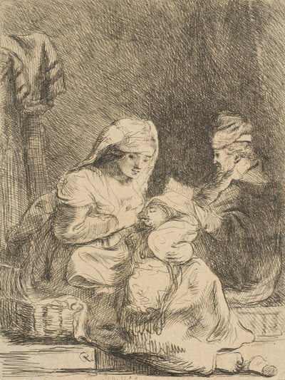 Den heliga familjen, 1783. av Vivant Denon