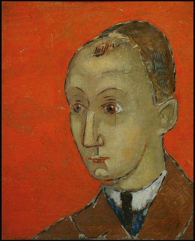 Självporträtt, 1920-talet. av Vladimir Alexeevich Komarovsky