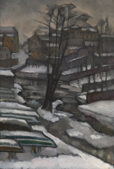 Sankt Petersburg på vintern av Daniel Vladimir Baranoff-Rossine
