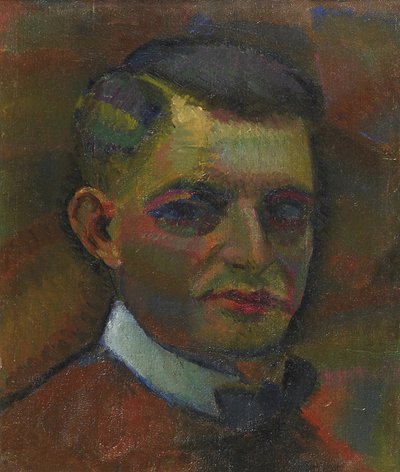 Självporträtt av Daniel Vladimir Baranoff-Rossine