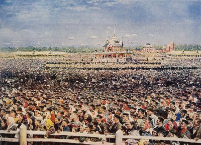 Khodynka Field den 18 maj 1896, 1899 av Vladimir Egorovic Makovsky