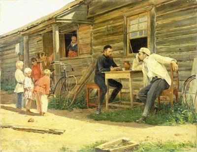 Cykeln av Vladimir Egorovic Makovsky