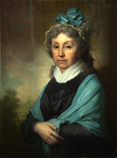 Porträtt av Ana Sergeevna Bezobrazova, slutet 1790s av Vladimir Lukich Borovikovsky