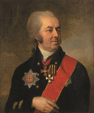 Porträtt av Ioasaf Arbenev, 1799 av Vladimir Lukich Borovikovsky