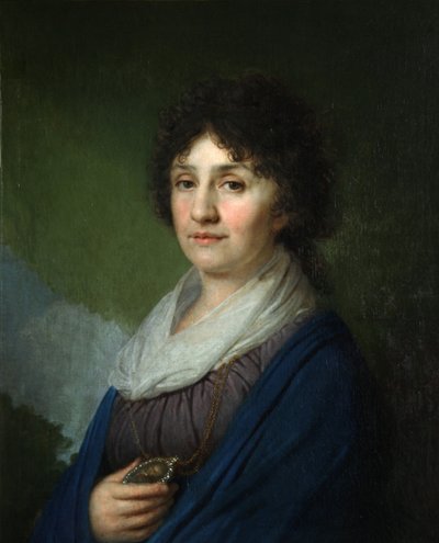 Porträtt av Ekaterina Nikolaevna Davydova, 1795-1796 av Vladimir Lukich Borovikovsky