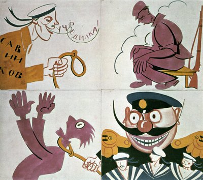 Karikatyr mot den konstituerande församlingen av Vladimir Mayakovsky