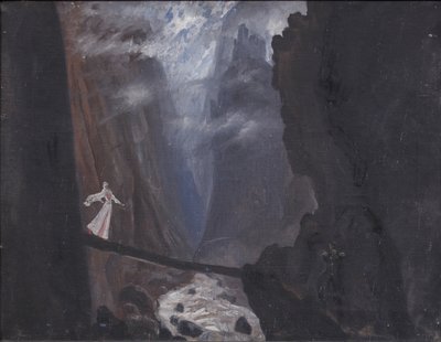 Scenografi för operan Béla av A. Alexandrov, 1946 av Vladimir Vladimirovich Dmitriyev