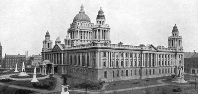 Stadshuset, Belfast, 1924-1926 av WA Green
