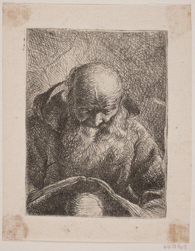 Gubben läser av W.A. Müller