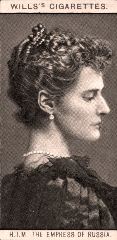 H.I.M. Kejsarinnan av Ryssland, 1908. av WD and HO Wills