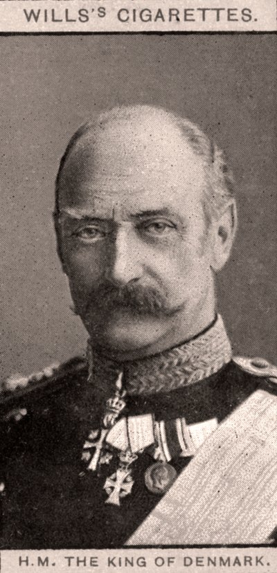 H.M. kungen av Danmark, 1908. av WD and HO Wills