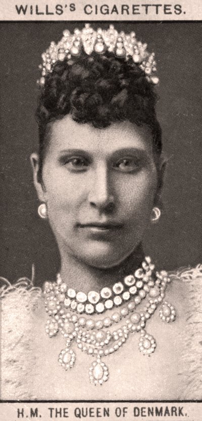 H.M. Drottningen av Danmark, 1908. av WD and HO Wills