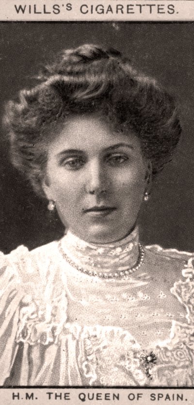 H.M. Drottningen av Spanien, 1908. av WD and HO Wills