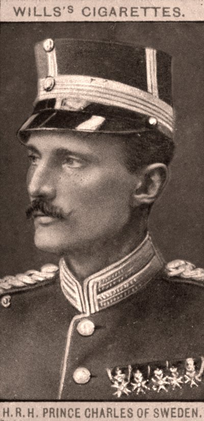 H.R.H Prins Charles av Sverige, 1908. av WD and HO Wills