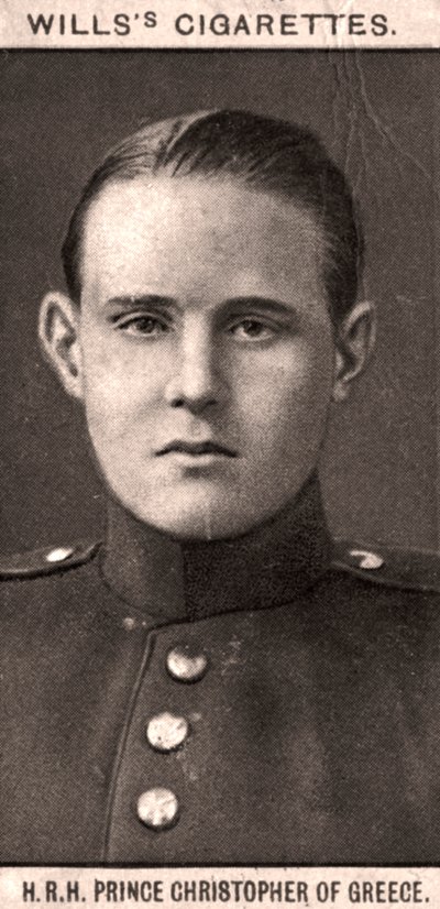H.R.H Prins Christopher av Grekland, 1908. av WD and HO Wills