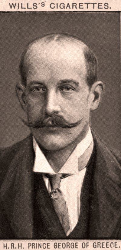 H.R.H Prins George av Grekland, 1908. av WD and HO Wills