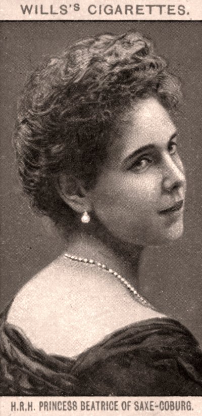 H.R.H Prinsessan Beatrice av Saxe-Coburg, 1908. av WD and HO Wills