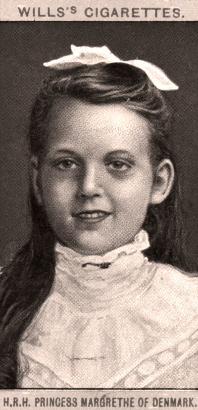 H.R.H Prinsessan Margrethe av Danmark, 1908. av WD and HO Wills