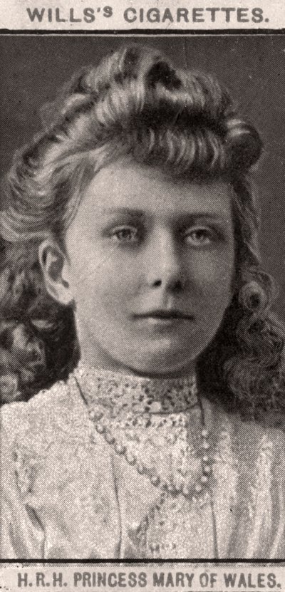 H.R.H Prinsessan Mary av Wales, 1908. av WD and HO Wills