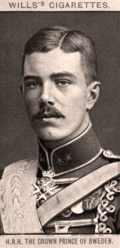 H.R.H Kronprinsen av Sverige, 1908. av WD and HO Wills