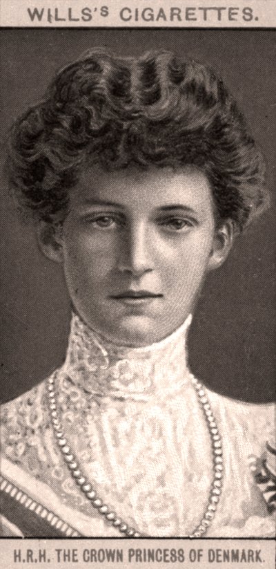 H.R.H Kronprinsessan av Danmark, 1908. av WD and HO Wills