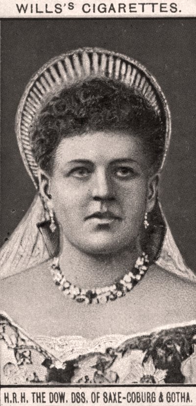 H.R.H, The Dow, DSS. Av Saxe-Coburg och Gotha, 1908. av WD and HO Wills