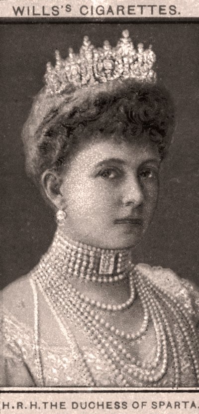 H.R.H hertiginnan av Sparta, 1908. av WD and HO Wills