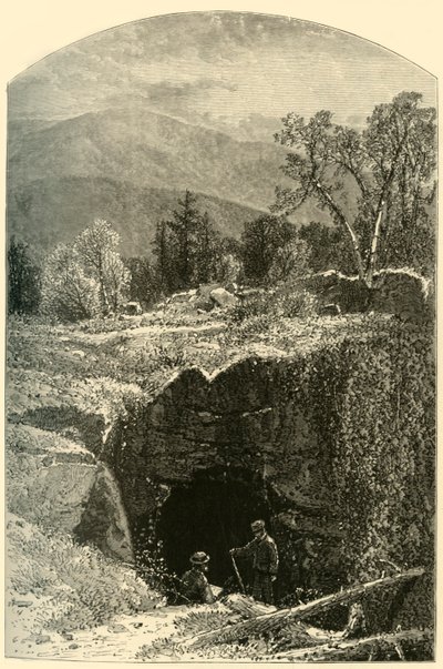 "Natural Bridge, North Adams", 1874. av W.H. Morse