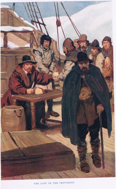 The Last of the Provisions, illustration från 