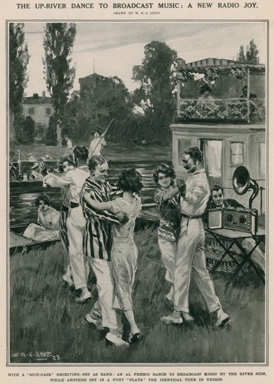 The Up-River Dance to Broadcast Music: En ny radioglädje av W.R.S. Stott