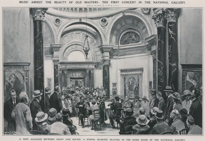 Den första konserten i Nationalgalleriet av W.R.S. Stott
