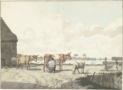 Mjölkbonde av W. Barthautz